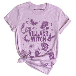 Village Witch T-Shirt-Feminist Apparel, Feminist Clothing, Feminist T Shirt, BC3001-The Spark Company