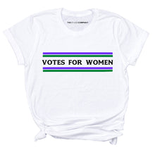 Load image into Gallery viewer, Votes For Women T-Shirt-Feminist Apparel, Feminist Clothing, Feminist T Shirt, BC3001-The Spark Company