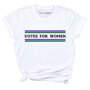Votes For Women T-Shirt-Feminist Apparel, Feminist Clothing, Feminist T Shirt, BC3001-The Spark Company