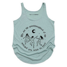 Load image into Gallery viewer, We Are The Granddaughters Of The Witches You Tried To Burn Festival Tank Top-Feminist Apparel, Feminist Clothing, Feminist Tank, NL5033-The Spark Company