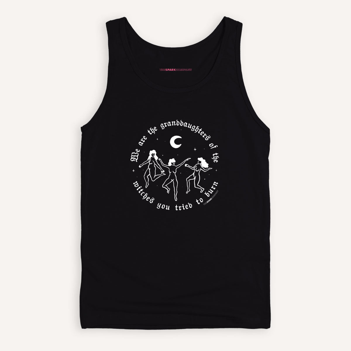 We Are The Granddaughters Of The Witches You Tried To Burn Tank Top-Feminist Apparel, Feminist Clothing, Feminist Tank, 03980-The Spark Company