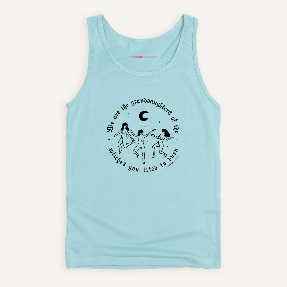 We Are The Granddaughters Of The Witches You Tried To Burn Tank Top-Feminist Apparel, Feminist Clothing, Feminist Tank, 03980-The Spark Company
