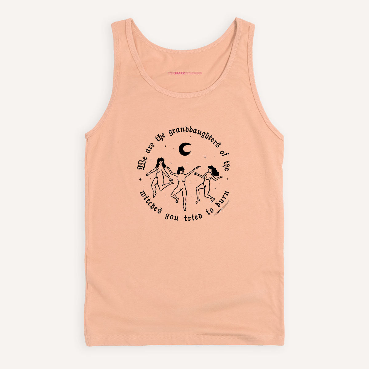 We Are The Granddaughters Of The Witches You Tried To Burn Tank Top-Feminist Apparel, Feminist Clothing, Feminist Tank, 03980-The Spark Company