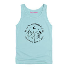 Load image into Gallery viewer, We Are The Granddaughters Of The Witches You Tried To Burn Tank Top-Feminist Apparel, Feminist Clothing, Feminist Tank, 03980-The Spark Company