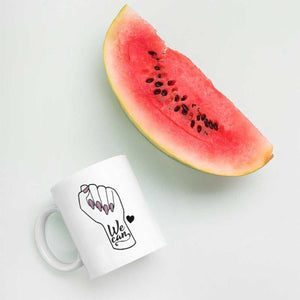 We Can Mug-Feminist Apparel, Feminist Gift, Feminist Coffee Mug, 11oz White Ceramic-The Spark Company