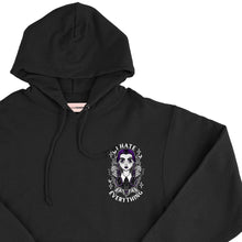 Load image into Gallery viewer, Wednesday Addams Hoodie-Feminist Apparel, Feminist Clothing, Feminist Hoodie, JH001-The Spark Company