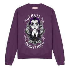 Load image into Gallery viewer, Wednesday Addams Sweatshirt-Feminist Apparel, Feminist Clothing, Feminist Sweatshirt, JH030-The Spark Company