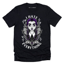 Load image into Gallery viewer, Wednesday Addams T-Shirt-Feminist Apparel, Feminist Clothing, Feminist T Shirt, BC3001-The Spark Company