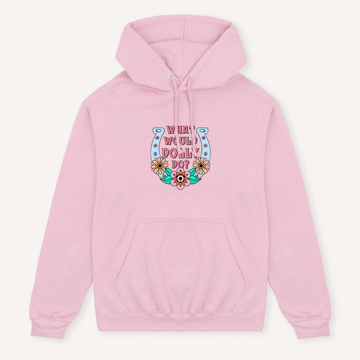 What Would Dolly Do Hoodie-Feminist Apparel, Feminist Clothing, Feminist Hoodie, JH001-The Spark Company