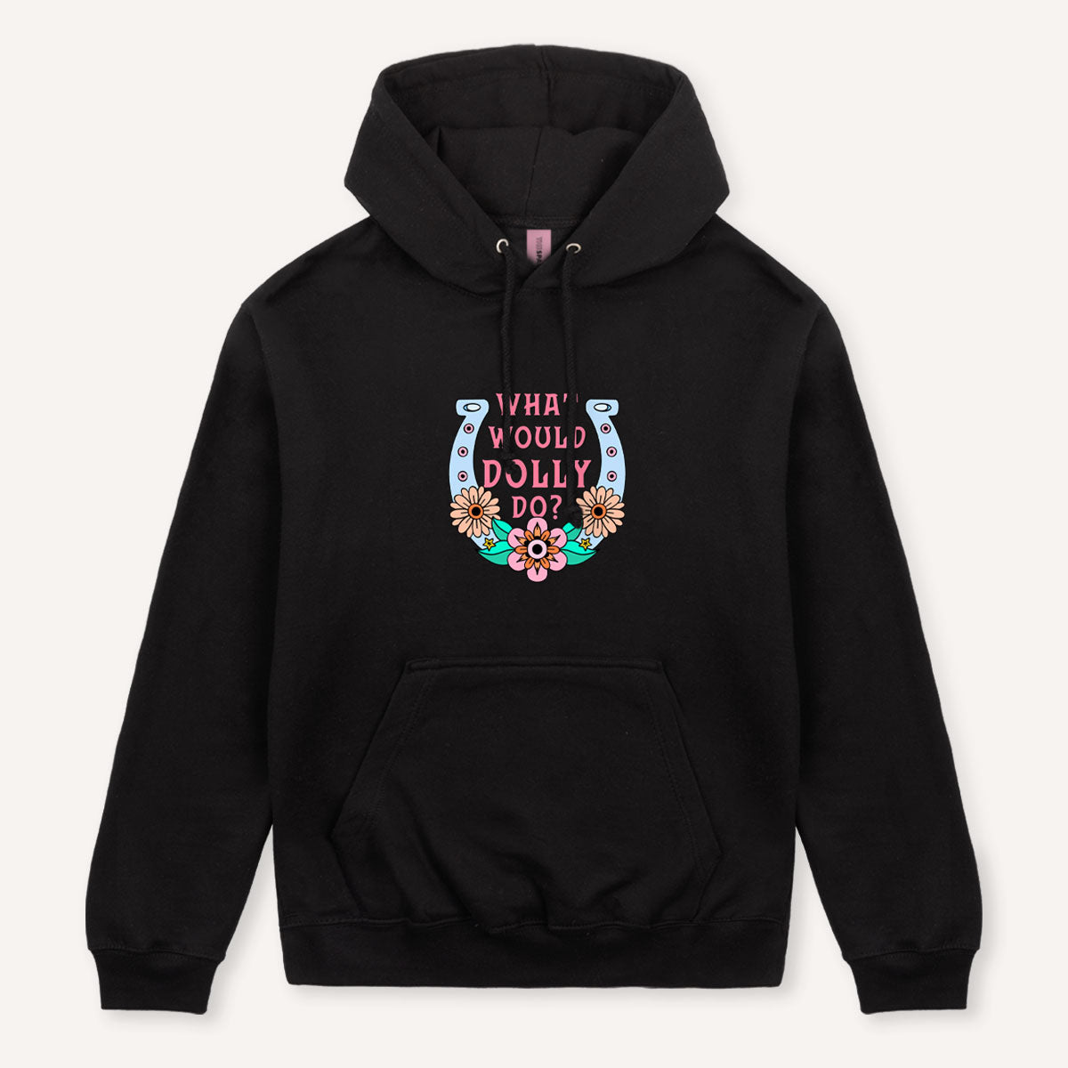 What Would Dolly Do Hoodie-Feminist Apparel, Feminist Clothing, Feminist Hoodie, JH001-The Spark Company
