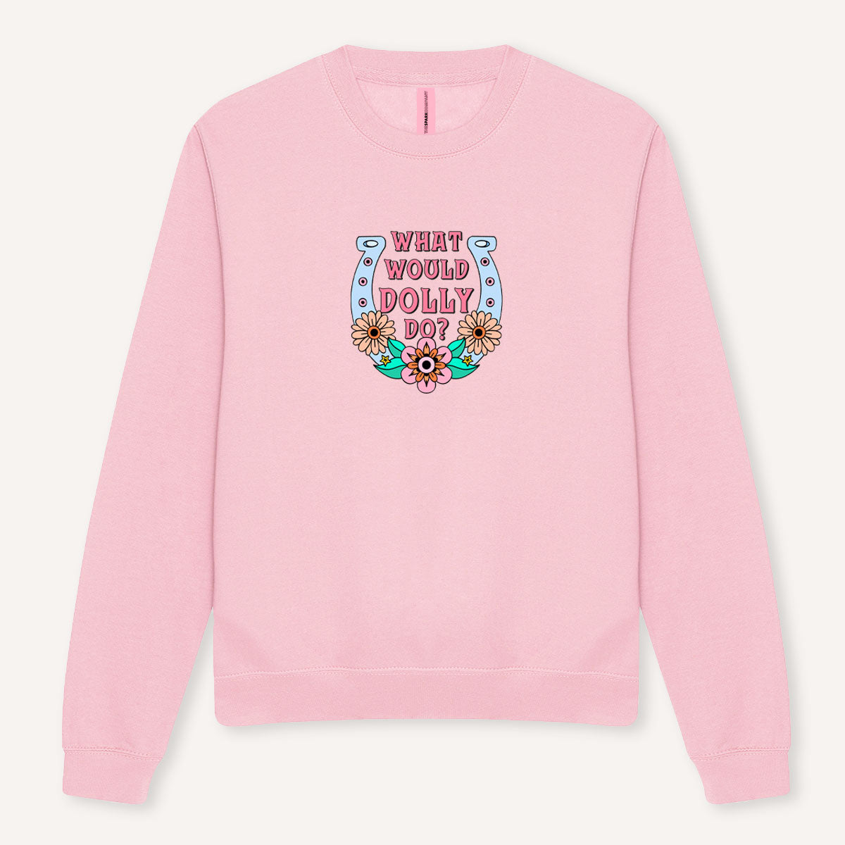 What Would Dolly Do Sweatshirt-Feminist Apparel, Feminist Clothing, Feminist Sweatshirt, JH030-The Spark Company