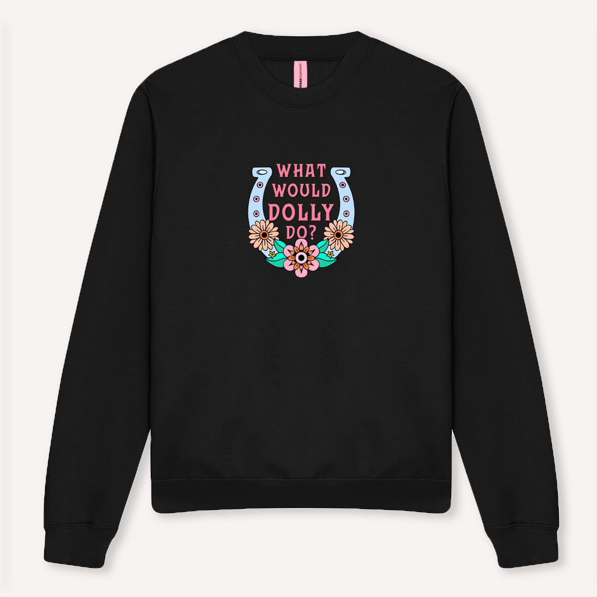 What Would Dolly Do Sweatshirt-Feminist Apparel, Feminist Clothing, Feminist Sweatshirt, JH030-The Spark Company