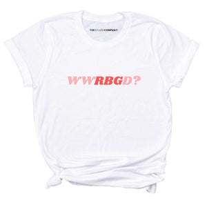 What Would RBG Do? T-Shirt-Feminist Apparel, Feminist Clothing, Feminist T Shirt, BC3001-The Spark Company