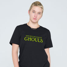 Load image into Gallery viewer, Who Run The World? Ghouls T-Shirt-Feminist Apparel, Feminist Clothing, Feminist T Shirt, BC3001-The Spark Company