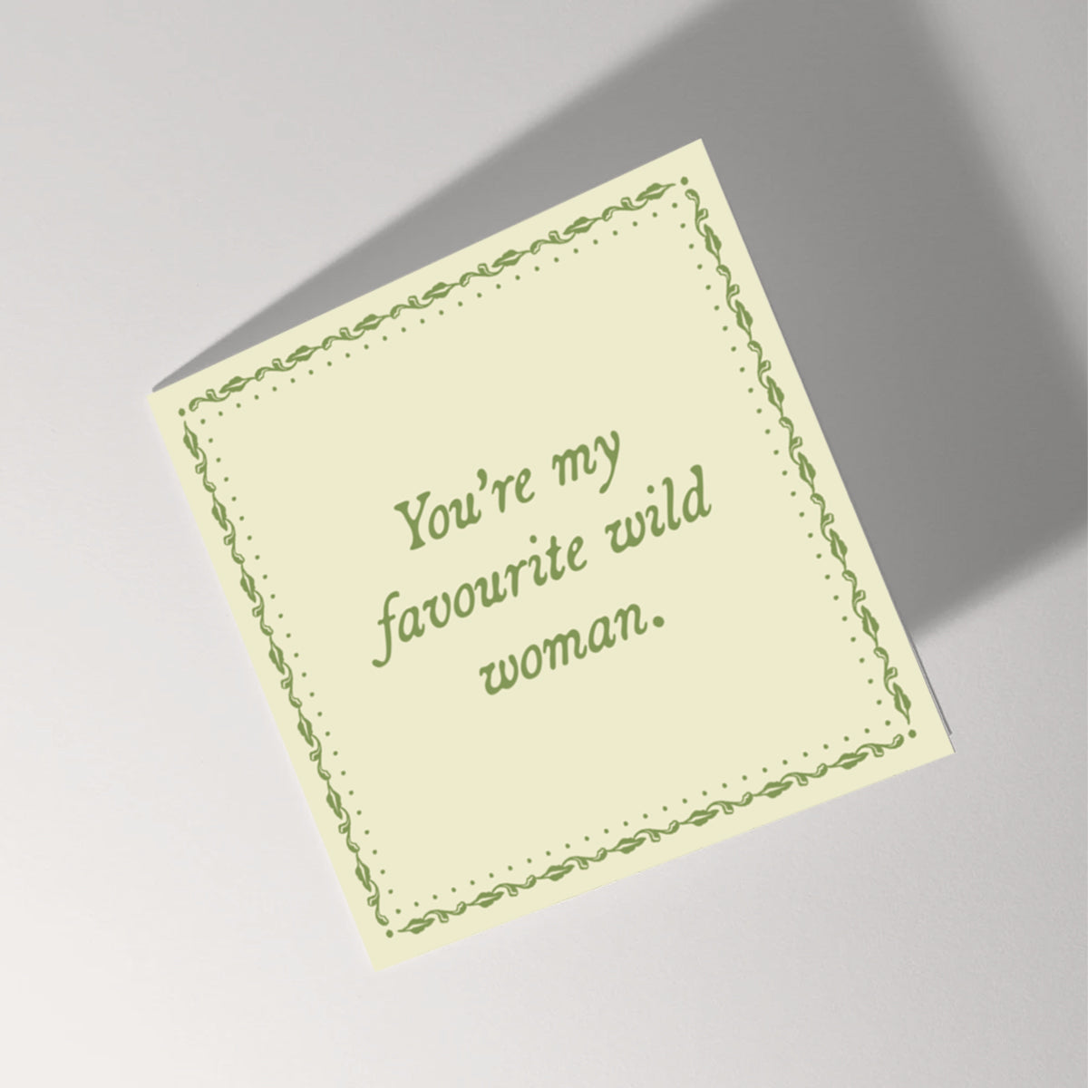 Wild Woman Greeting Cards (5 Pack)-Feminist Apparel, Feminist Gift, Feminist Greeting Cards-The Spark Company