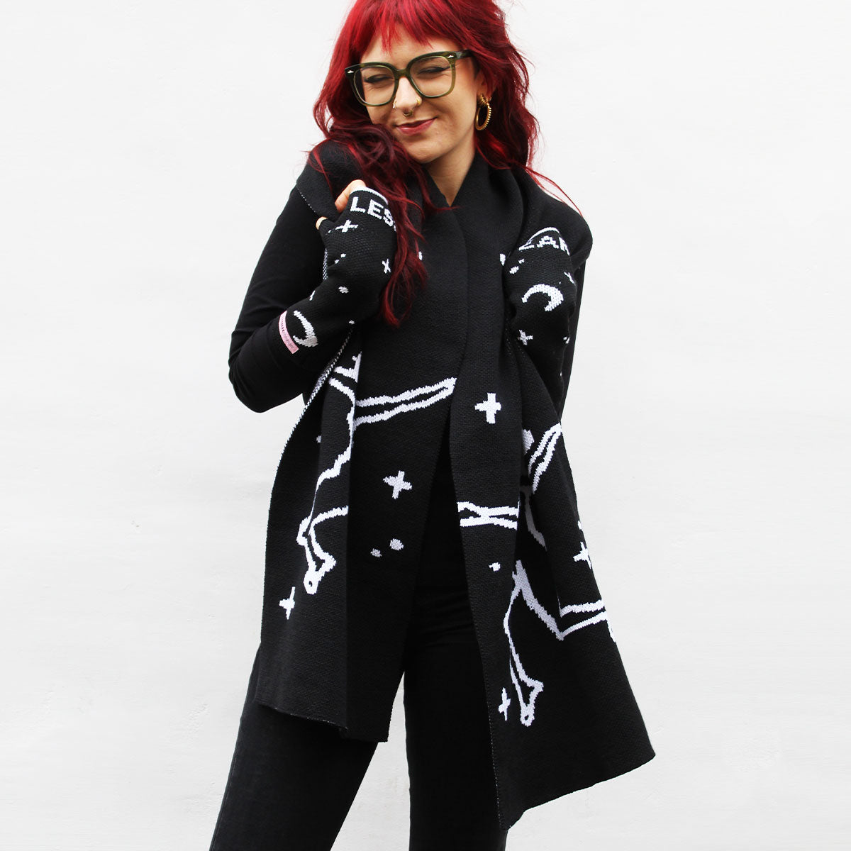 Witch Giant Scarf-Feminist Apparel, Feminist Clothing, Feminist Giant Scarf-The Spark Company