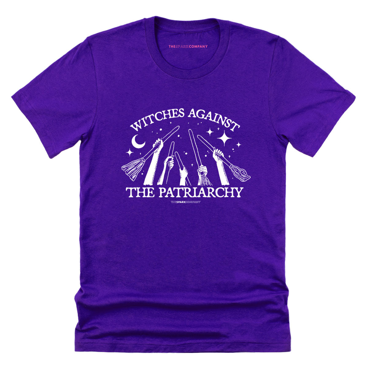 Witches Against Patriarchy T-Shirt-Feminist Apparel, Feminist Clothing, Feminist T Shirt, BC3001-The Spark Company