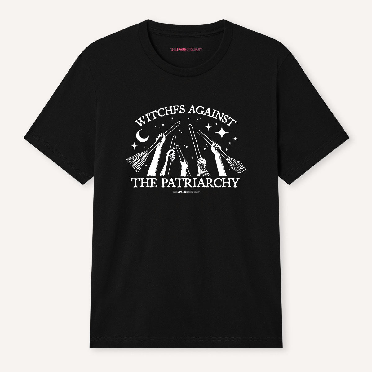 Witches Against Patriarchy T-Shirt-Feminist Apparel, Feminist Clothing, Feminist T Shirt, BC3001-The Spark Company