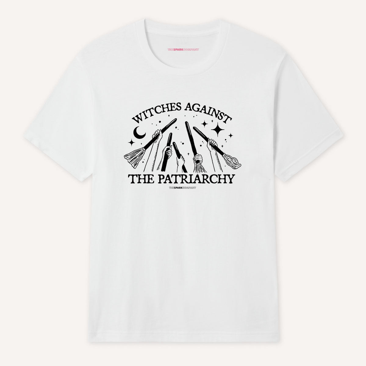 Witches Against Patriarchy T-Shirt-Feminist Apparel, Feminist Clothing, Feminist T Shirt, BC3001-The Spark Company
