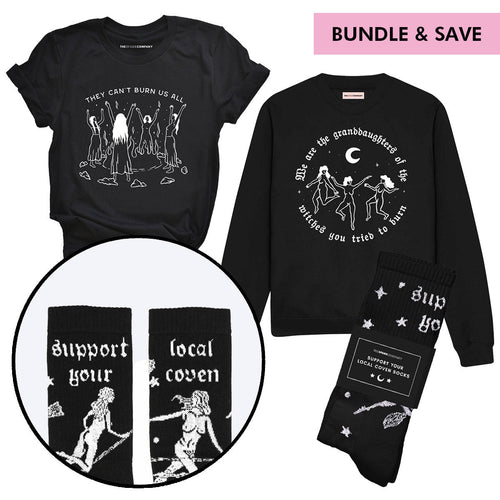 Witchy Bundle-Feminist Apparel, Feminist Clothing, Feminist Bundle-The Spark Company