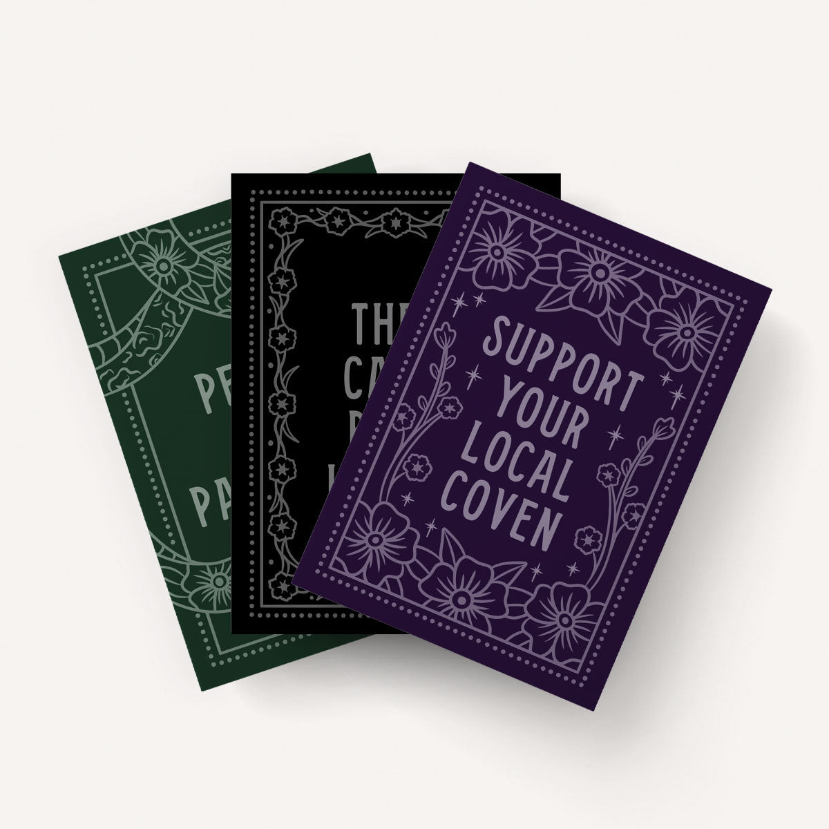 Witchy Notebooks (3 Pack)-Feminist Apparel, Feminist Gift, Feminist Notebook-The Spark Company