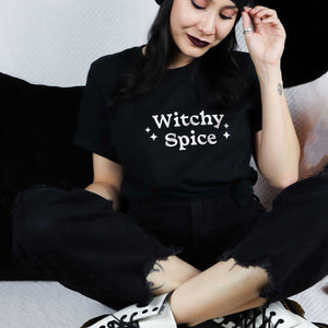 Witchy Spice T-Shirt-Feminist Apparel, Feminist Clothing, Feminist T Shirt, BC3001-The Spark Company