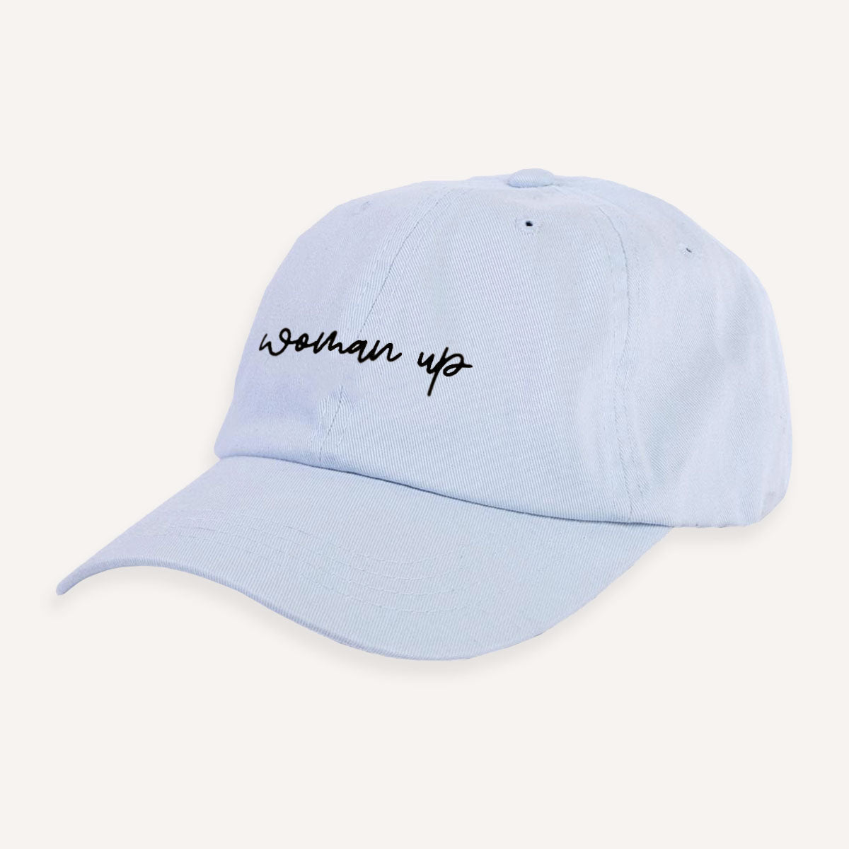 Woman Up Embroidered Mom Cap-Feminist Apparel, Feminist Gift, Mum Cap, BB653-The Spark Company