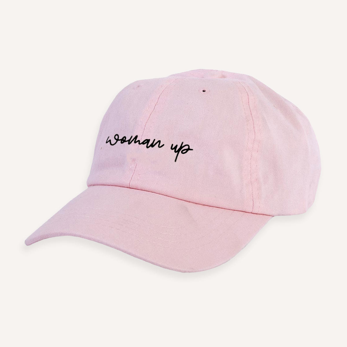 Woman Up Embroidered Mom Cap-Feminist Apparel, Feminist Gift, Mum Cap, BB653-The Spark Company