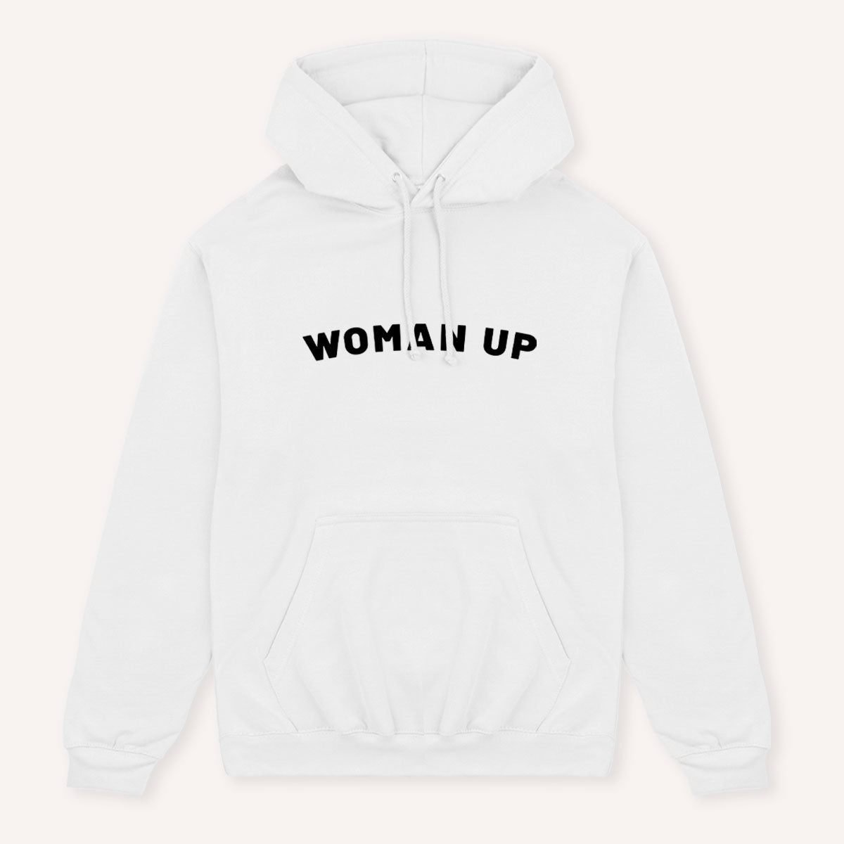 Woman Up Men's Hoodie-Feminist Apparel, Feminist Clothing, Feminist Hoodie, JH001-The Spark Company