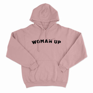 Woman Up Hoodie-Feminist Apparel, Feminist Clothing, Feminist Hoodie, JH001-The Spark Company