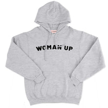 Load image into Gallery viewer, Woman Up Hoodie-Feminist Apparel, Feminist Clothing, Feminist Hoodie, JH001-The Spark Company