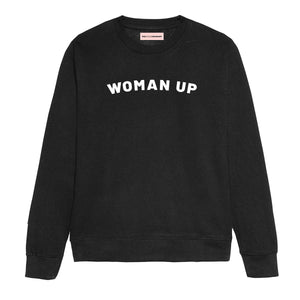 Woman Up Men's Sweatshirt-Feminist Apparel, Feminist Clothing, Feminist Sweatshirt, JH030-The Spark Company