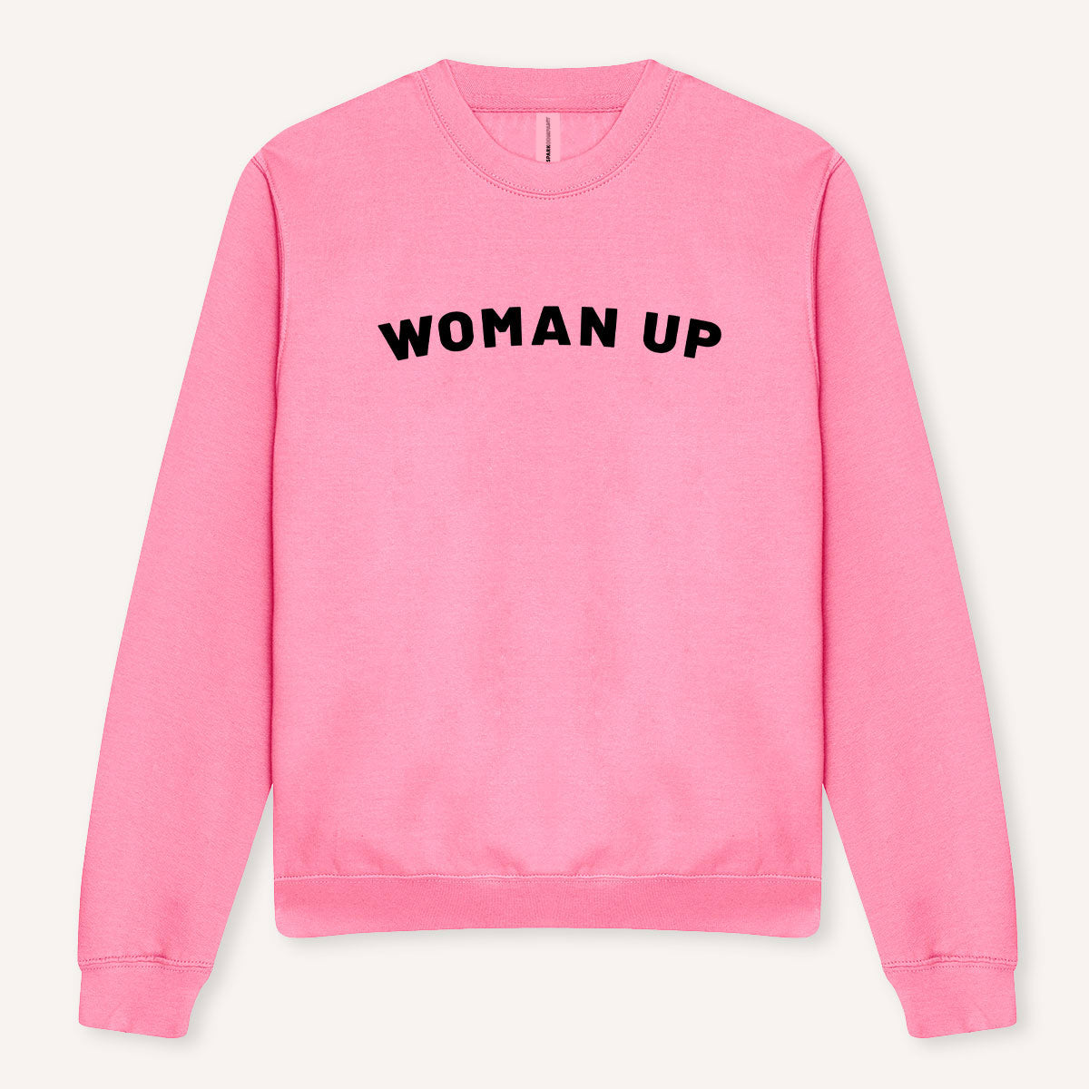 Woman Up Sweatshirt-Feminist Apparel, Feminist Clothing, Feminist Sweatshirt, JH030-The Spark Company