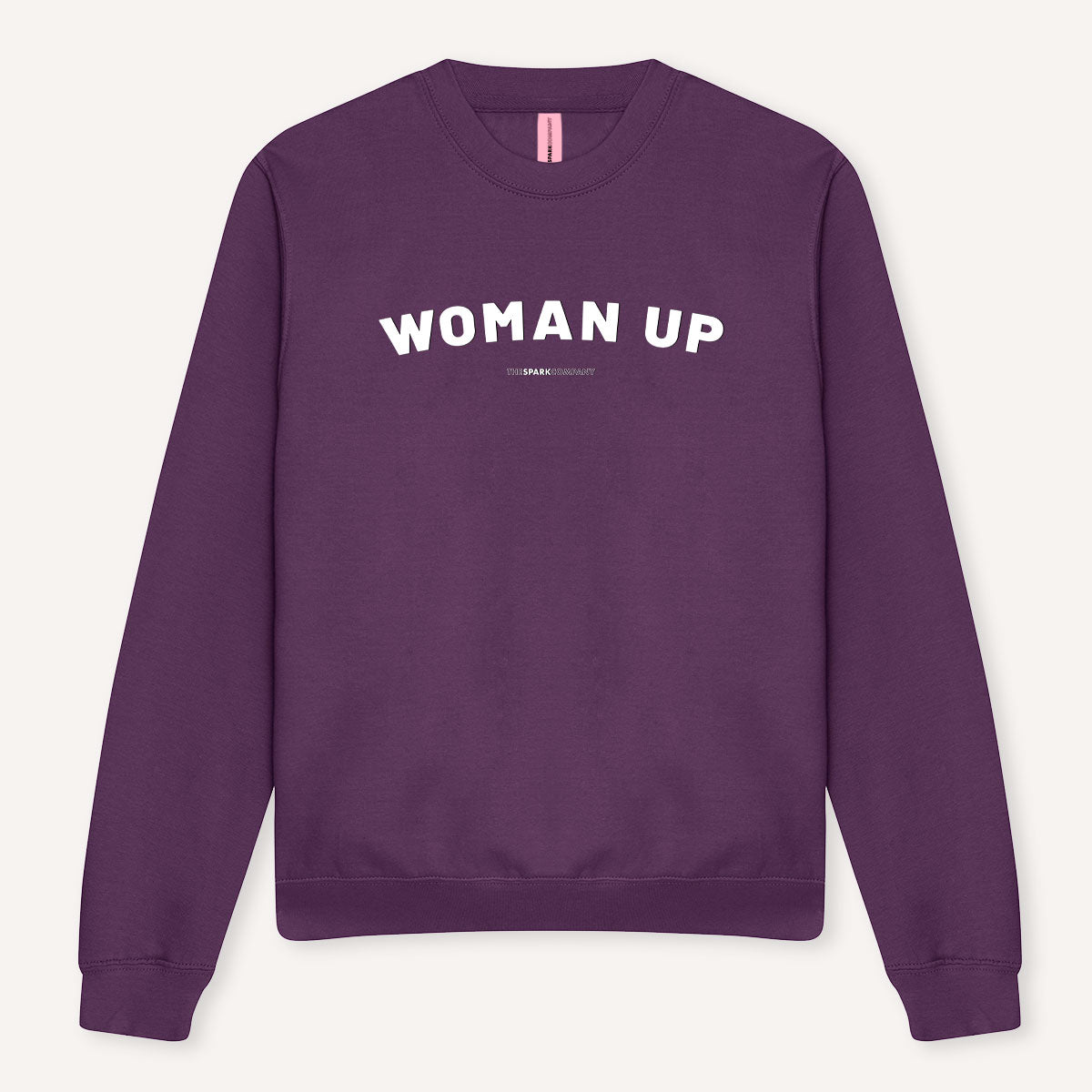 Woman Up Sweatshirt-Feminist Apparel, Feminist Clothing, Feminist Sweatshirt, JH030-The Spark Company