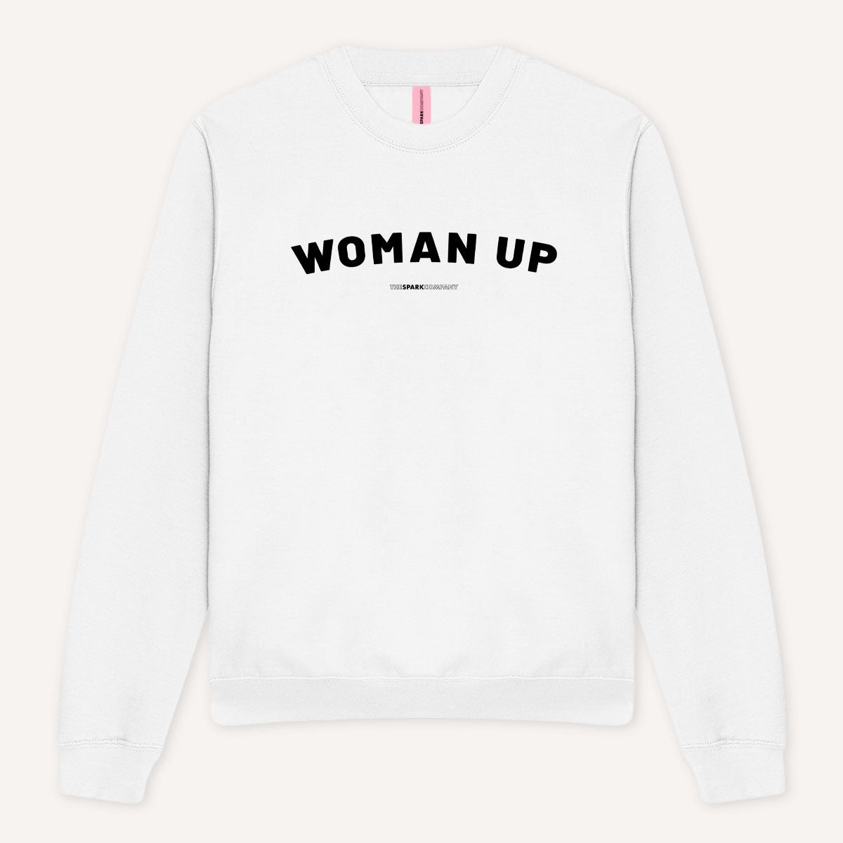 Woman Up Sweatshirt-Feminist Apparel, Feminist Clothing, Feminist Sweatshirt, JH030-The Spark Company