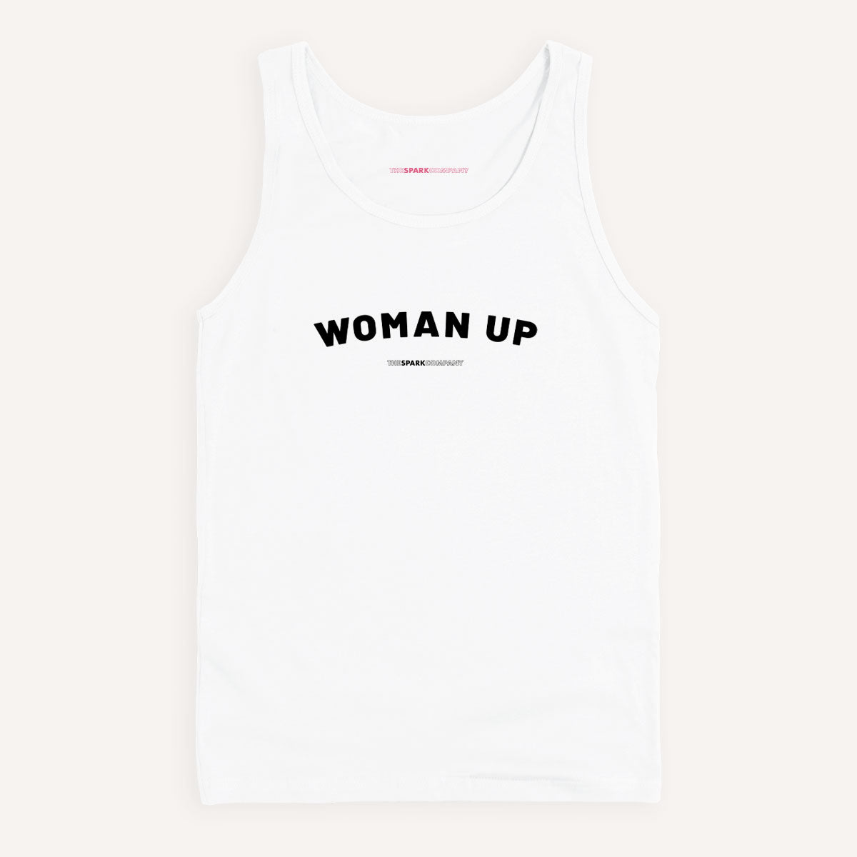 Woman Up Tank Top-Feminist Apparel, Feminist Clothing, Feminist Tank, 03980-The Spark Company