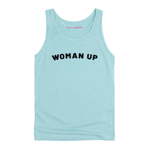 Woman Up Tank Top-Feminist Apparel, Feminist Clothing, Feminist Tank, 03980-The Spark Company