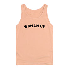 Load image into Gallery viewer, Woman Up Tank Top-Feminist Apparel, Feminist Clothing, Feminist Tank, 03980-The Spark Company