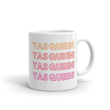 Load image into Gallery viewer, Yas Queen Queer Eye Mug-LGBT Apparel, LGBT Gift, LGBT Coffee Mug, 11oz White Ceramic-The Spark Company