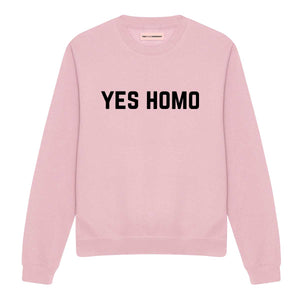 Yes Homo Sweatshirt-LGBT Apparel, LGBT Clothing, LGBT Sweatshirt, JH030-The Spark Company