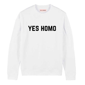 Yes Homo Sweatshirt-LGBT Apparel, LGBT Clothing, LGBT Sweatshirt, JH030-The Spark Company