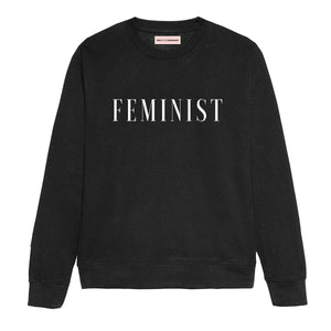 90s Style 'Feminist' Sweatshirt-Feminist Apparel, Feminist Clothing, Feminist Sweatshirt, JH030-The Spark Company