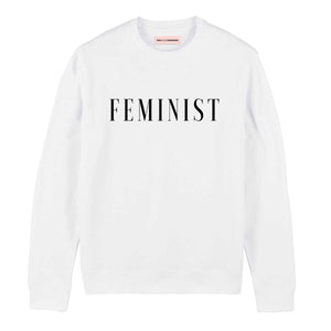90s Style 'Feminist' Sweatshirt-Feminist Apparel, Feminist Clothing, Feminist Sweatshirt, JH030-The Spark Company