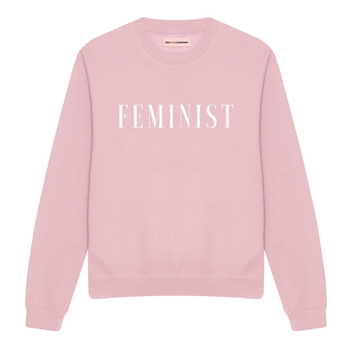 90s Style Men's 'Feminist' Sweatshirt-Feminist Apparel, Feminist Clothing, Feminist Sweatshirt, JH030-The Spark Company