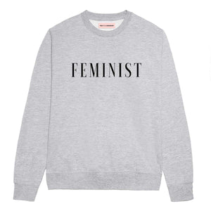 90s Style Men's 'Feminist' Sweatshirt-Feminist Apparel, Feminist Clothing, Feminist Sweatshirt, JH030-The Spark Company