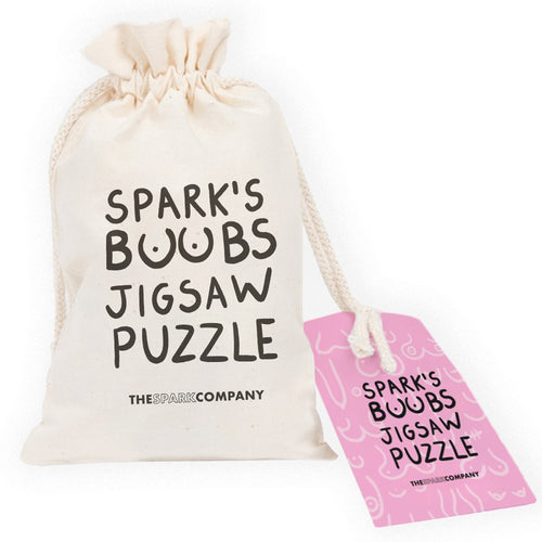 Boobs Jigsaw Puzzle-Feminist Apparel, Feminist Gift, Feminist Jigsaw-The Spark Company