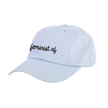 Load image into Gallery viewer, Feminist AF Embroidered Mom Cap-Feminist Apparel, Feminist Gift, Mum Cap, BB653-The Spark Company