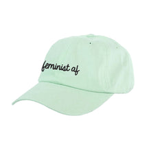 Load image into Gallery viewer, Feminist AF Embroidered Mom Cap-Feminist Apparel, Feminist Gift, Mum Cap, BB653-The Spark Company
