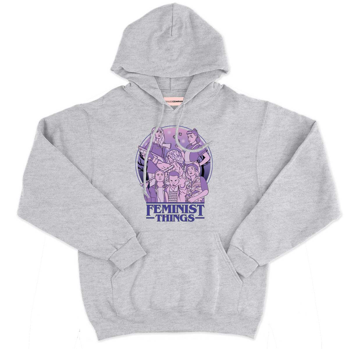 Feminist Things Hoodie-Feminist Apparel, Feminist Clothing, Feminist Hoodie, JH001-The Spark Company