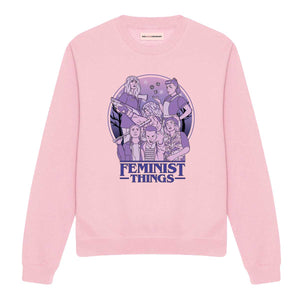 Feminist Things Sweatshirt-Feminist Apparel, Feminist Clothing, Feminist Sweatshirt, JH030-The Spark Company